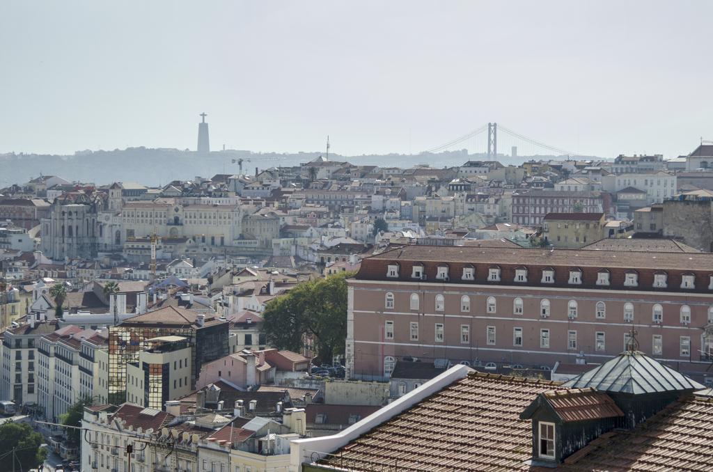 شقة Vista Espetacular Baixa E Rio Lisboa المظهر الخارجي الصورة